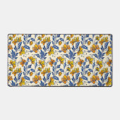 Stunning Seamless Pattern of Flowers and Leaves Bureaumat (Voorkant)