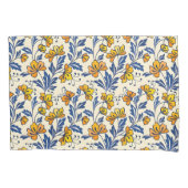 Stunning Seamless Pattern of Flowers and Leaves Kussensloop (Voorkant-Links)