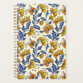 Stunning Seamless Pattern of Flowers and Leaves Planner (Voorkant)