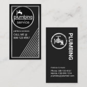 Stunning Silver Plumbing Frame Visitekaartje (Voorkant / Achterkant)