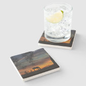 Stunning Southwestern Horse Onderzetters (Zijkant)