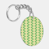 Stunning Spirulina Acrylische Sleutelhanger (Voorkant Links)