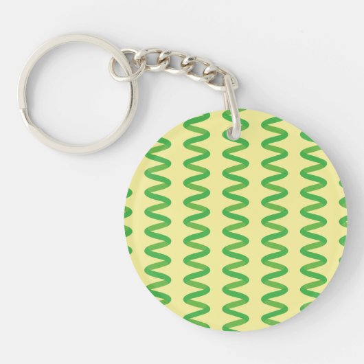 Stunning Spirulina Acrylische Sleutelhanger (Voorkant)