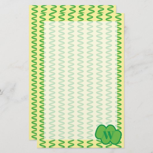 Stunning Spirulina Briefpapier (Voorkant / Achterkant)