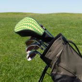 Stunning Spirulina Golfheadcover (Insitu)