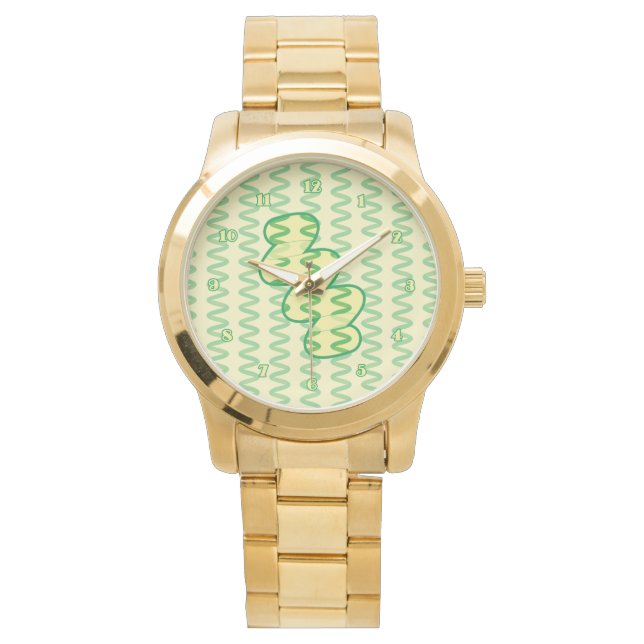 Stunning Spirulina Horloge (Voorkant)