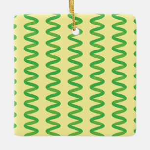 Stunning Spirulina Keramisch Ornament