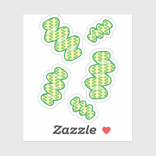 Stunning Spirulina Sticker (Vel)