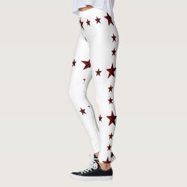Stunning Stars Print Comfortabele Rekbare Dames- Leggings