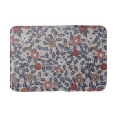 Stunning Teal and Magenta Foliage Pattern  Badmat (Voorkant)