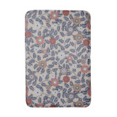 Stunning Teal and Magenta Foliage Pattern  Badmat (Voorkant Verticaal)