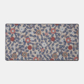 Stunning Teal and Magenta Foliage Pattern  Bureaumat (Voorkant)