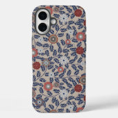 Stunning Teal and Magenta Foliage Pattern  Case-Mate iPhone Case (Achterkant)
