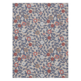 Stunning Teal and Magenta Foliage Pattern  Tafelkleed