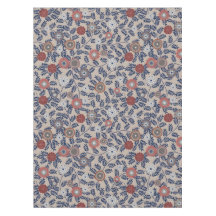 Stunning Teal en Magenta Bladpatroon 