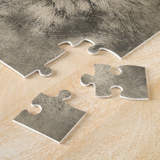 Stunning Timber Wolf Jigzaag Puzzle Legpuzzel (Zijkant)