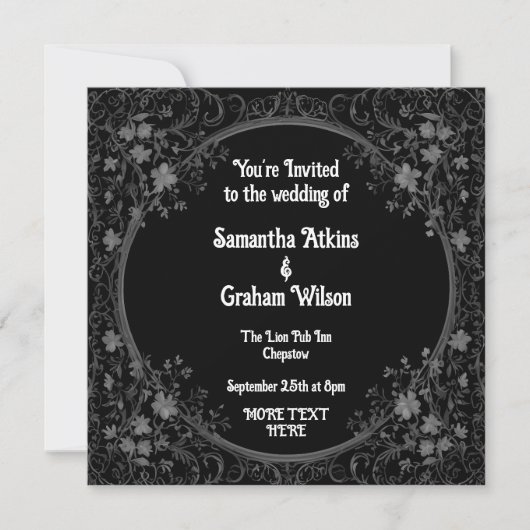 stunning trouwtemplates save the date (Voorkant)