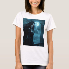 Stunning Vampire Queen Glow T-shirt – Nu kopen 🌕