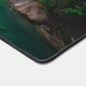 Stunning waterfall Virje, Slovenië Poster Bureaumat (Hoek)