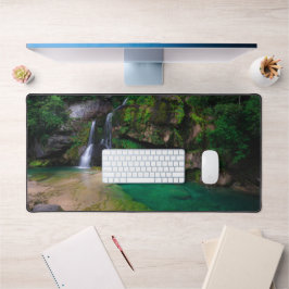 Stunning waterfall Virje, Slovenië Poster Bureaumat