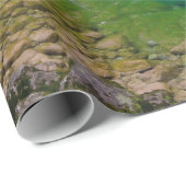 Stunning waterfall Virje, Slovenië Poster Cadeaupapier (Rol Hoek)