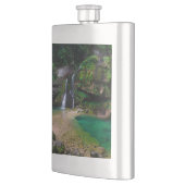 Stunning waterfall Virje, Slovenië Poster Flacon (Links)