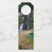 Stunning waterfall Virje, Slovenië Poster Flessenhanger (Voorkant)