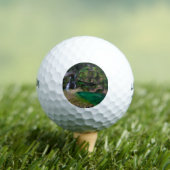 Stunning waterfall Virje, Slovenië Poster Golfballen (Insitu Shirt)