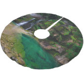 Stunning waterfall Virje, Slovenië Poster Kerstboom Rok (Gekanteld)