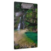 Stunning waterfall Virje, Slovenië Poster Klembord (Rechts)