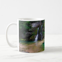 Stunning waterfall Virje, Slovenië Poster Koffiemok