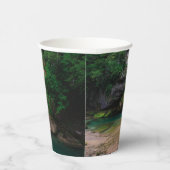 Stunning waterfall Virje, Slovenië Poster Papieren Bekers (Rechts)