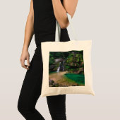 Stunning waterfall Virje, Slovenië Poster Tote Bag (Voorkant (product))