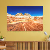 Stunning White Pocket View Canvas Afdruk (Insitu (Woonkamer))