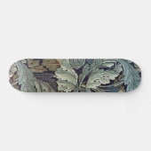Stunning William Morris Acanthus Leaf Design Skateboard (Horizontaal)
