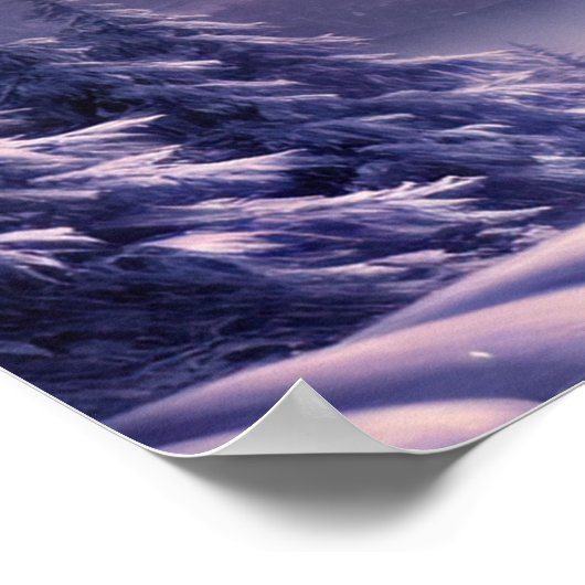 Stunning Winter Sunrise Poster (Hoek)