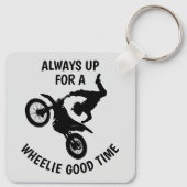 Stunt Bike Sleutelhanger (Achterkant)