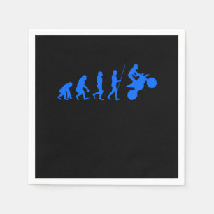 Stunt Biker Motocross Dirt Bike Motorist Motorcycl Servet