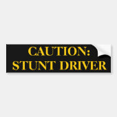 Stunt driver sticker (Voorkant)