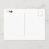 Stunt Flyer Briefkaart (Achterkant)