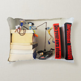 Stunt Fubby's Tom Cruise naspelen. Accent Kussen