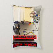 Stunt Fubby's Tom Cruise naspelen. Accent Kussen (Achterkant (Verticaal))