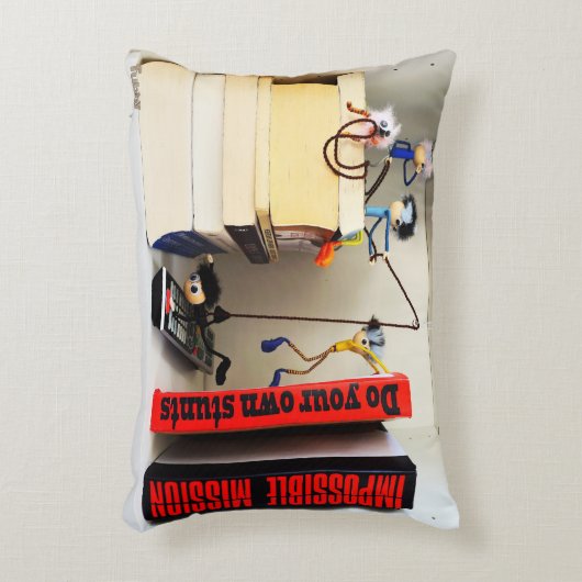 Stunt Fubby's Tom Cruise naspelen. Accent Kussen