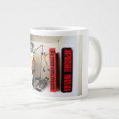 Stunt Fubby's Tom Cruise naspelen. Grote Koffiekop (Voorkant rechts)