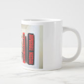 Stunt Fubby's Tom Cruise naspelen. Grote Koffiekop (Rechts)