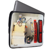 Stunt Fubby's Tom Cruise naspelen. Laptop Sleeve (Voorkant Rechts)