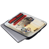 Stunt Fubby's Tom Cruise naspelen. Laptop Sleeve (Voorkant onderkant)
