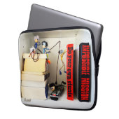 Stunt Fubby's Tom Cruise naspelen. Laptop Sleeve (Voorkant Links)