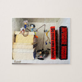 Stunt Fubby's Tom Cruise naspelen. Legpuzzel