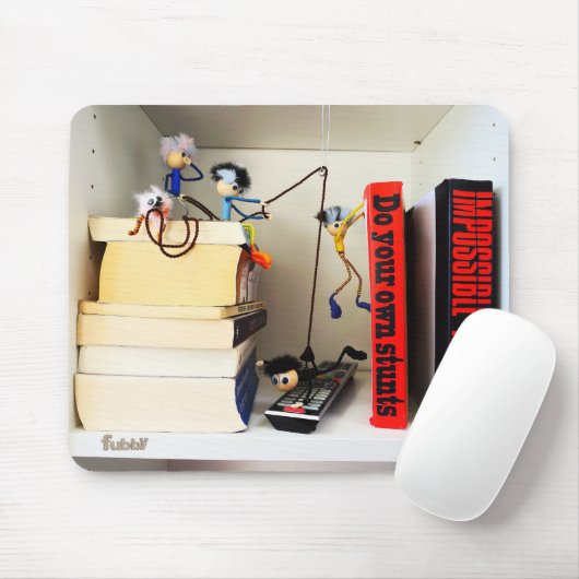 Stunt Fubby's Tom Cruise naspelen. Muismat (Met muis)